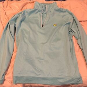 Masters Tech Light Blue Quarter-Zip Pullover